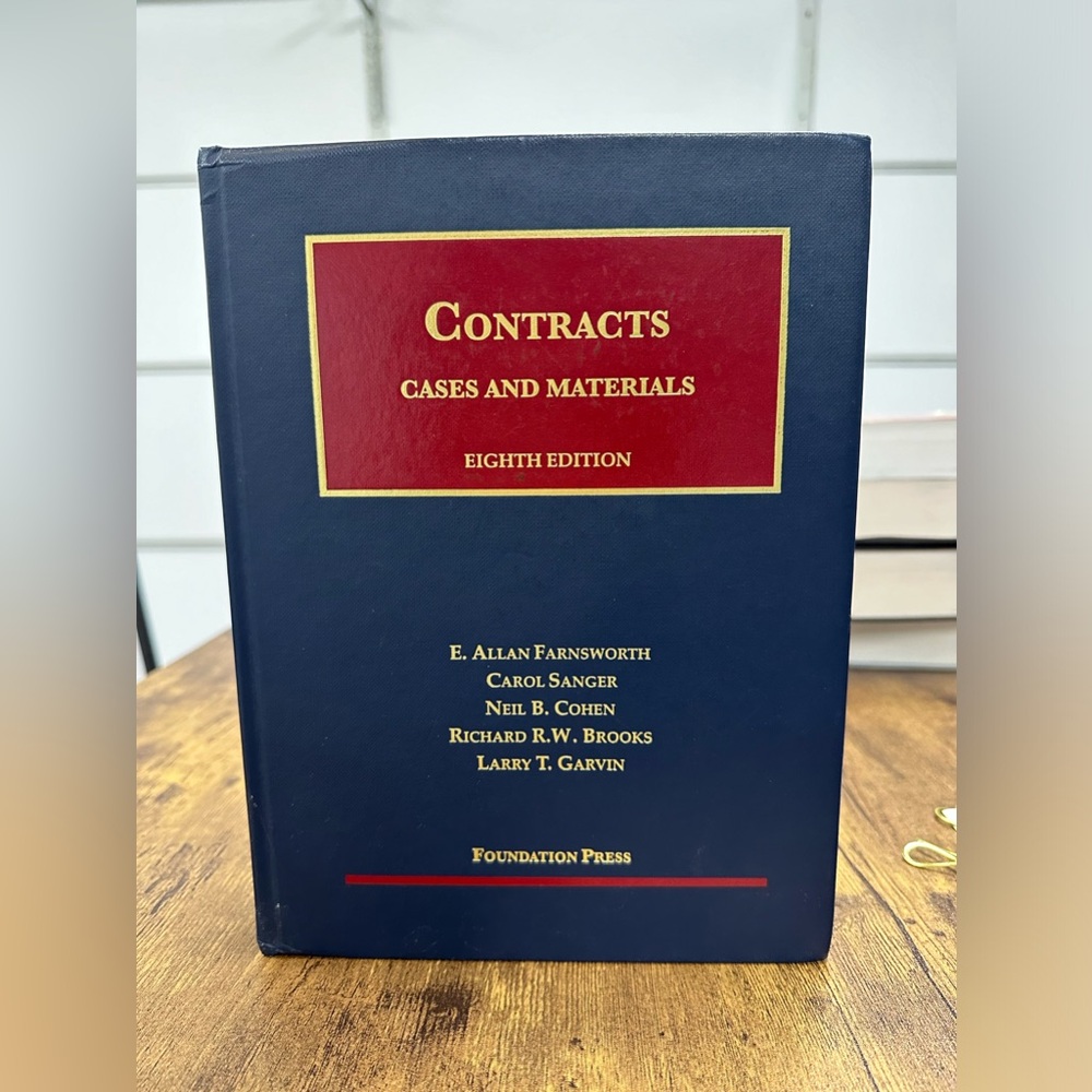 Contracts: Cases And Materials (8th Edition)